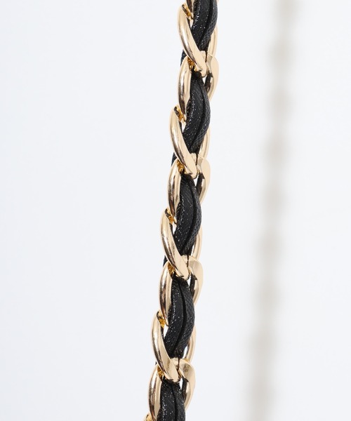 CECIL McBEE（セシルマクビー）の「ＣＥＣＩＬ ＭｃＢＥＥ ラメチェーンハンドルバッグ（トートバッグ・レディース・ブラック/アイボリー・FREE）」の12枚目の写真