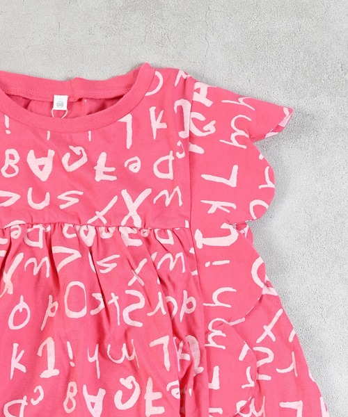 MARKEY'S（マーキーズ）の「総柄スカラップスリーブワンピ－ス（ワンピース・キッズ・ブルー系その他/マルチ/ピンク系その他・90/100/110/120/130）」の11枚目の写真