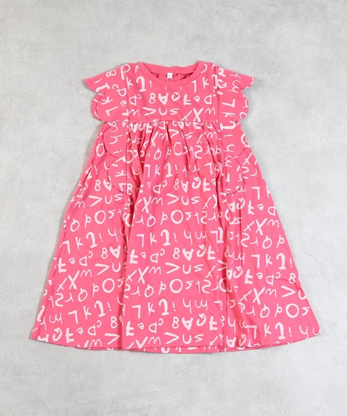 MARKEY'S（マーキーズ）の「総柄スカラップスリーブワンピ－ス（ワンピース・キッズ・ブルー系その他/マルチ/ピンク系その他・90/100/110/120/130）」の16枚目の写真