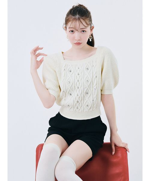 LILY BROWN(リリーブラウン)の「ミニマルショートパンツ(その他パンツ・レディース・ブラック/ブラウン/チェック・0/1)」の6枚目の写真