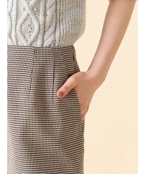 LILY BROWN(リリーブラウン)の「ミニマルショートパンツ(その他パンツ・レディース・ブラック/ブラウン/チェック・0/1)」の11枚目の写真