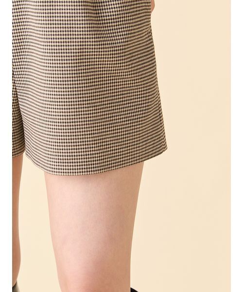 LILY BROWN(リリーブラウン)の「ミニマルショートパンツ(その他パンツ・レディース・ブラック/ブラウン/チェック・0/1)」の12枚目の写真