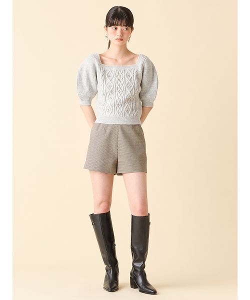 ミニマルショートパンツ（その他パンツ）｜LILY BROWN（リリーブラウン