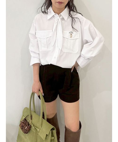 LILY BROWN(リリーブラウン)の「ミニマルショートパンツ(その他パンツ・レディース・ブラック/ブラウン/チェック・0/1)」の19枚目の写真