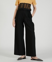 コルセットワイドパンツ / Corset Wide Pants