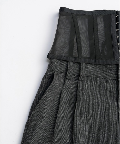 セール】コルセットワイドパンツ / Corset Wide Pants（その他パンツ