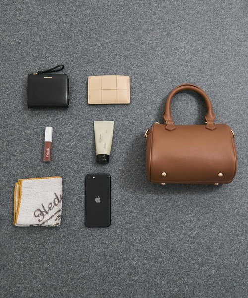 VELETTO（ベレット）の「【VELETTO/ヴェレット】ボストンバッグ（ボストンバッグ・レディース・ブラウン系その他3/ブラック・FREE）」の5枚目の写真