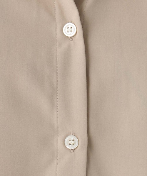 Elura（エルーラ）の「アイロンいらずワイドシャツ/578317（シャツ/ブラウス・レディース・ベージュ/ライトブルー・FREE）」の18枚目の写真