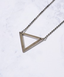 TETE HOMME（テットオム）の「トライアングルチャーム ネックレス（ネックレス）」