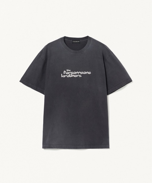 FORSOMEONE(フォーサムワン)の「FORSOMEONE CHEMICAL TEE(Tシャツ/カットソー・メンズ・チャコールグレー・48/46/50/44)」の2枚目の写真