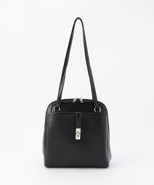 MONO COMME CA(モノコムサ)の「ひねり金具 2WAY トートリュック(バックパック/リュック・レディース・グレー/ブラック・FREE)」の15枚目の写真
