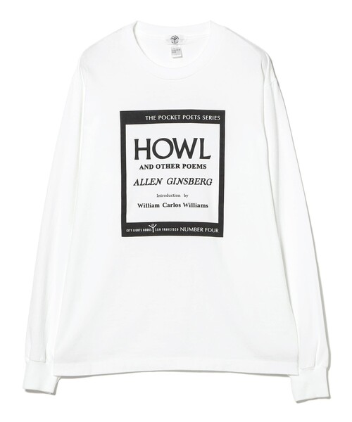 BEAMS BOY(ビームスボーイ)の「City Lights Bookstore / Long sleeve T-Shirts(Tシャツ/カットソー・レディース・ブラック/ホワイト・MEDIUM)」の1枚目の写真