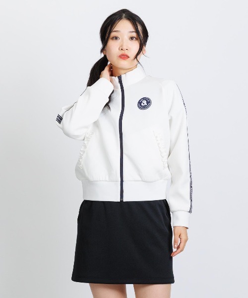 archivio(アルチビオ)の「<LADIES>ロゴラインダンボールブルゾン(ブルゾン・レディース・ホワイト/ピンク/ネイビー・L/M/S)」の9枚目の写真