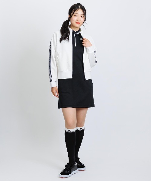 archivio(アルチビオ)の「<LADIES>ロゴラインダンボールブルゾン(ブルゾン・レディース・ホワイト/ピンク/ネイビー・L/M/S)」の14枚目の写真