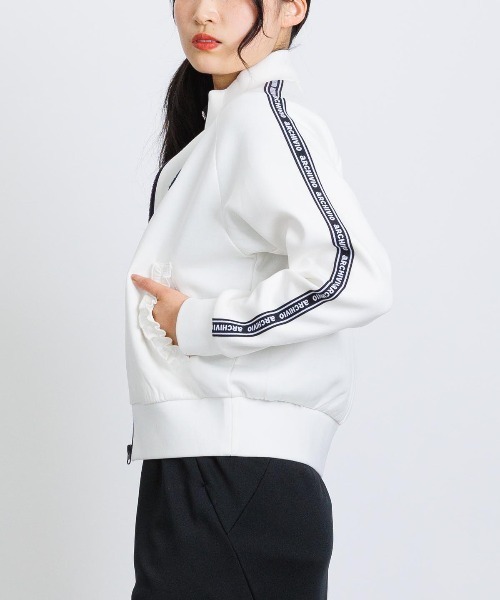 archivio(アルチビオ)の「<LADIES>ロゴラインダンボールブルゾン(ブルゾン・レディース・ホワイト/ピンク/ネイビー・L/M/S)」の20枚目の写真