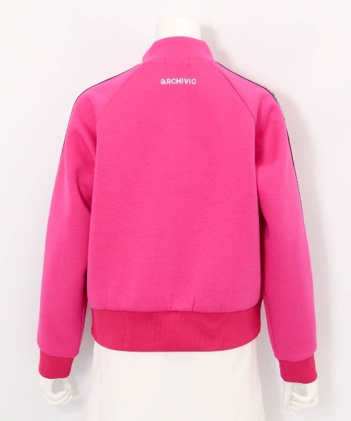 archivio(アルチビオ)の「<LADIES>ロゴラインダンボールブルゾン(ブルゾン・レディース・ホワイト/ピンク/ネイビー・L/M/S)」の11枚目の写真