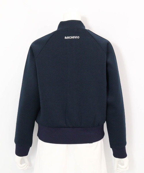 archivio(アルチビオ)の「<LADIES>ロゴラインダンボールブルゾン(ブルゾン・レディース・ホワイト/ピンク/ネイビー・L/M/S)」の6枚目の写真
