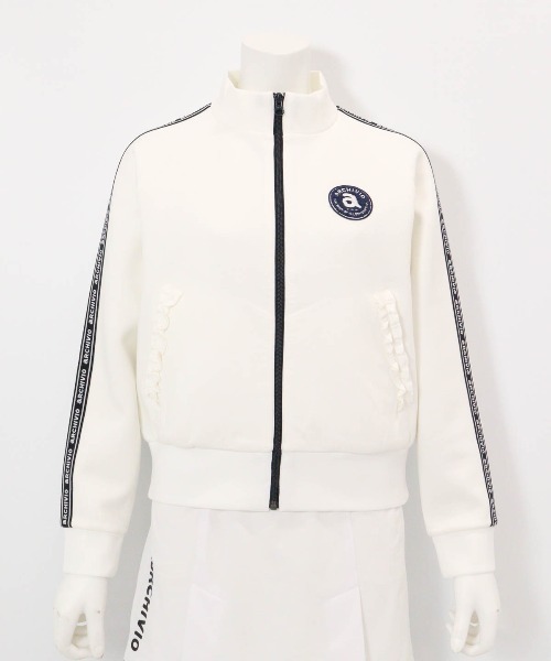 archivio(アルチビオ)の「<LADIES>ロゴラインダンボールブルゾン(ブルゾン・レディース・ホワイト/ピンク/ネイビー・L/M/S)」の10枚目の写真