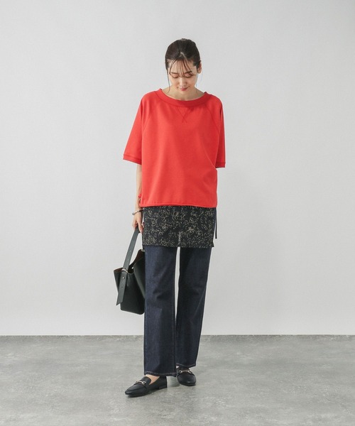 GLOBAL WORK（グローバルワーク）の「GOODデニムスリムストレート/498401（デニムパンツ・レディース・ブルー/ブラック/ネイビー・SMALL/X-SMALL/LARGE/X-LARGE/MEDIUM/XX-LARGE）」の5枚目の写真