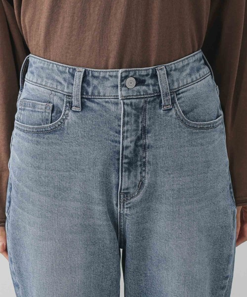 GLOBAL WORK（グローバルワーク）の「GOODデニムスリムストレート/498401（デニムパンツ・レディース・ブルー/ブラック/ネイビー・SMALL/X-SMALL/LARGE/X-LARGE/MEDIUM/XX-LARGE）」の16枚目の写真