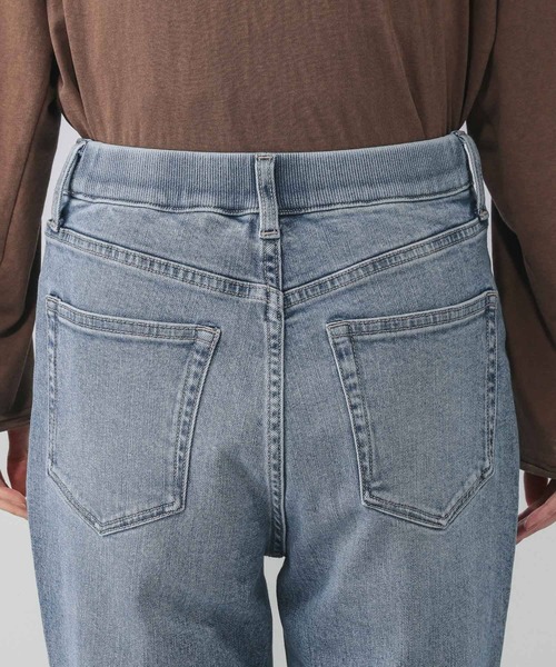 GLOBAL WORK（グローバルワーク）の「GOODデニムスリムストレート/498401（デニムパンツ・レディース・ブルー/ブラック/ネイビー・SMALL/X-SMALL/LARGE/X-LARGE/MEDIUM/XX-LARGE）」の19枚目の写真