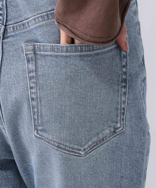 GLOBAL WORK（グローバルワーク）の「GOODデニムスリムストレート/498401（デニムパンツ・レディース・ブルー/ブラック/ネイビー・SMALL/X-SMALL/LARGE/X-LARGE/MEDIUM/XX-LARGE）」の20枚目の写真