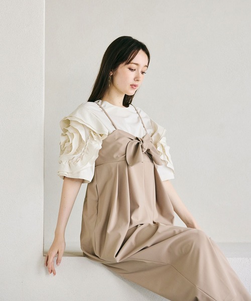 ビッグローズスリーブブラウス（シャツ/ブラウス）｜Audie a Muses