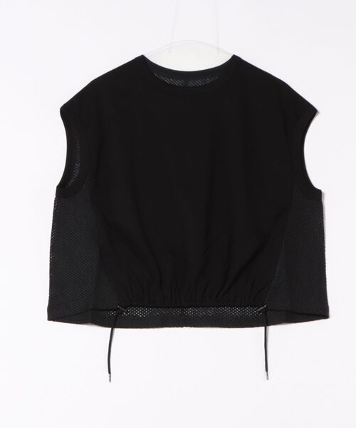 STRAWBERRY-FIELDS（ストロベリーフィールズ）の「スワイフライス_バックメッシュプルオーバー（Tシャツ/カットソー・レディース・ブラック/ブラウン・2）」の14枚目の写真