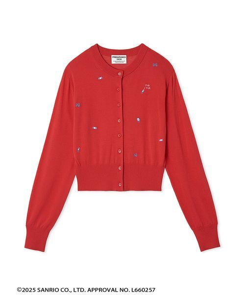 FURFUR（ファーファー）の「FRESH PUNCH 刺繍カーディガン（カーディガン/ボレロ・レディース・ブラック/レッド/ブルー・F）」の14枚目の写真