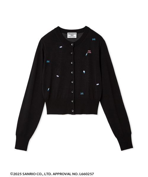 FURFUR（ファーファー）の「FRESH PUNCH 刺繍カーディガン（カーディガン/ボレロ・レディース・ブラック/レッド/ブルー・F）」の15枚目の写真