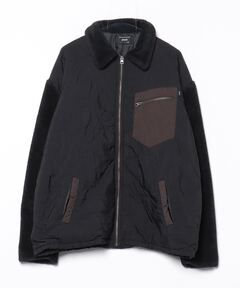 ノイジーノイジー　ジャケット 50%OFF【NO ID.(ノーアイディー)】ｼｰﾌﾟﾚｻﾞｰﾅﾎﾟﾚｵﾝｼｮｰﾄJKT