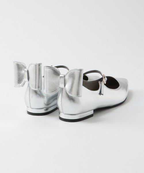 TITE IN THE STORE(ティテ インザ ストア)の「【JETEE/ジュテ】リボン付ストラップポインテッドパンプス(パンプス・レディース・ブラック・38/37)」の6枚目の写真