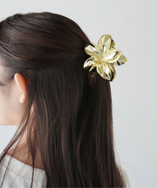 花モチーフ ヘアクリップ 金色 Amazon.co.jp: Weigongr ヘアクリップ、12個 ガールズフラワーキュート