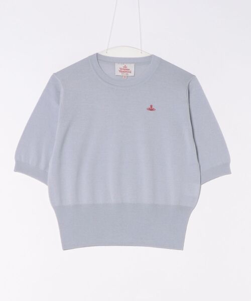 ﾌｧｲﾝｳｰﾙﾍﾞｰｼｯｸ半袖ﾌﾟﾙｵｰﾊﾞｰ（ポロシャツ）｜Vivienne Westwood