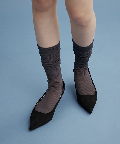 フェイクスウェードミュール（パンプス）｜mystic（ミスティック）の