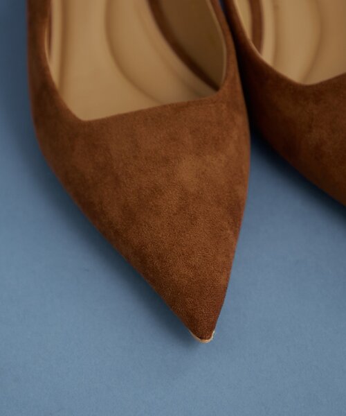 フェイクスウェードミュール（パンプス）｜mystic（ミスティック）の