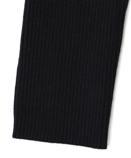 X-girl(エックスガール)の「NUMBERING JACQUARD ZIP UP KNIT TOP(ニット/セーター・レディース・オフホワイト/ブラック/ライトブルー・ONE SIZE)」の10枚目の写真