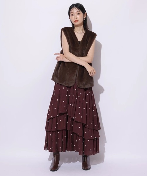 ★新品未使用★Mystrada ラメスカート Mystrada - 新品未使用タグ付きMystrada アリッサラメレース