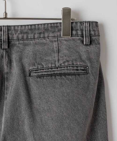 CASPER JOHN（キャスパージョン）の「13oz Flare denim pants/13オンスフレアデニムパンツ（デニムパンツ・メンズ・ブラック系その他/グレー/ブラック/ブラック系その他2/グレー系その他/ライトグレー・X-SMALL/SMALL/MEDIUM/LARGE）」の13枚目の写真