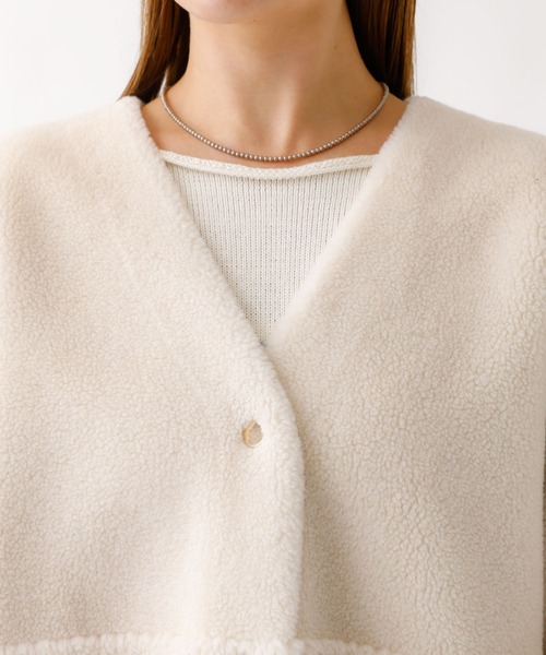 MICA &DEAL ボアコート MICA &DEAL ボアコート MICA&DEAL - 美品 マイカアンドディール