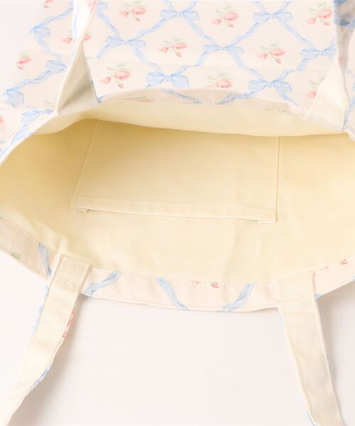 VIBGYOR(ヴィブジョー)の「Liaa/花柄 リボン柄 トートバッグ A18685(トートバッグ・レディース・その他4/その他7/その他6/その他1/その他2/その他3/その他5・FREE)」の10枚目の写真