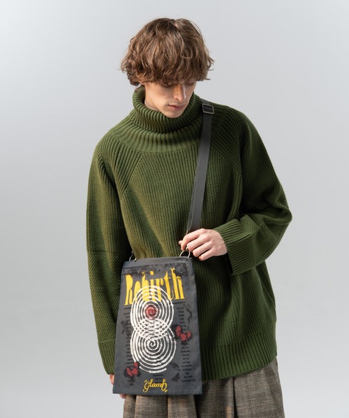 glamb（グラム）の「Rebirth Shoulder Bag / リバースショルダーバッグ（ショルダーバッグ・メンズ・ブラック・FREE）」の3枚目の写真