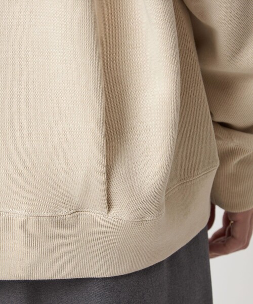 WEB限定】＜at ease＞ダブルフェイス プルオーバー カットソー（T