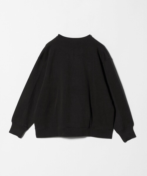 green label relaxing（グリーンレーベルリラクシング）の「【WEB限定】＜at ease＞ダブルフェイス プルオーバー カットソー（Tシャツ/カットソー・レディース・ブラック/ナチュラル・FREE）」の4枚目の写真