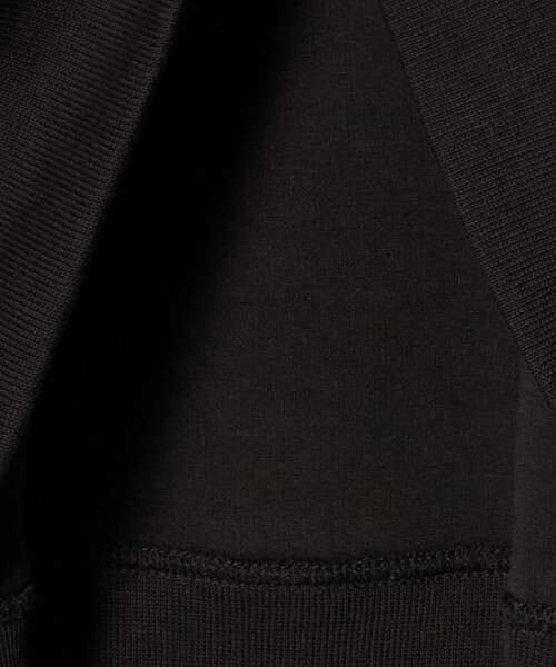 green label relaxing（グリーンレーベルリラクシング）の「【WEB限定】＜at ease＞ダブルフェイス プルオーバー カットソー（Tシャツ/カットソー・レディース・ブラック/ナチュラル・FREE）」の7枚目の写真