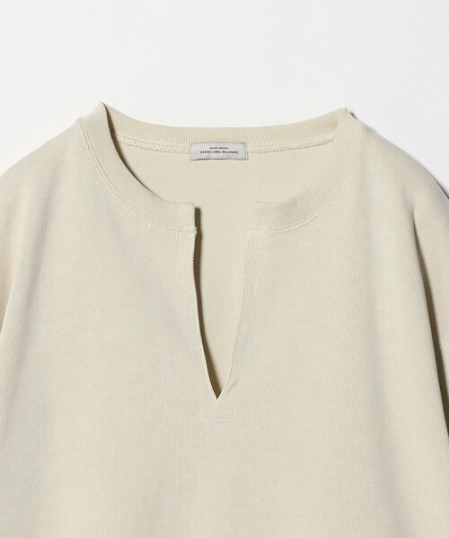 green label relaxing（グリーンレーベルリラクシング）の「【WEB限定】＜at ease＞ダブルフェイス プルオーバー カットソー（Tシャツ/カットソー・レディース・ブラック/ナチュラル・FREE）」の11枚目の写真