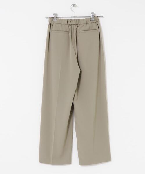 新品タグ付き かぐれ バティックイージーパンツDOORS 新品タグ付◇ かぐれ 小花刺繍イージーパンツ ブラック DOORS