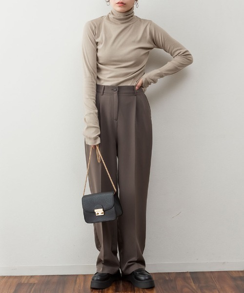 セール】ハイネック指穴カットソー（Tシャツ/カットソー）｜RCD