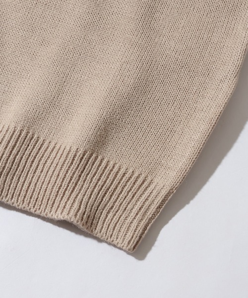 Disney（ディズニー）の「【Disney/ディズニー】アートワークデザイン ループ刺繍＆シャギー ジャガードニット（ニット/セーター・メンズ・オフホワイト/ネイビー/サックスブルー/グレイッシュベージュ・M/L/LL）」の22枚目の写真