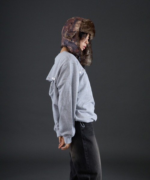 FTW(エフティダブリュー)の「STUDS BUTTON P/O(Tシャツ/カットソー・レディース・ブラック/グレー・SMALL/MEDIUM)」の14枚目の写真